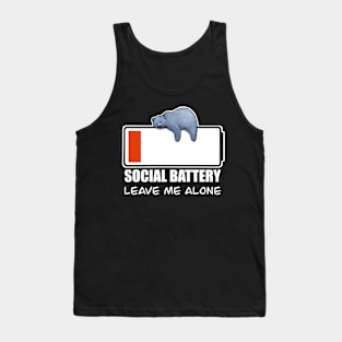 social battery Tank Top